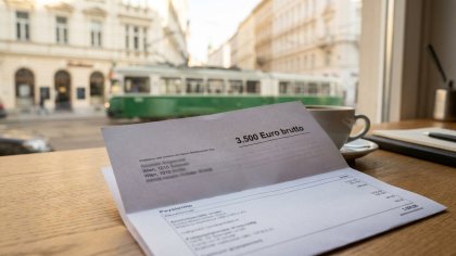 3.500 Euro brutto in Wien: Prognose zum Nettogehalt 2027 und individuelle Einflüsse