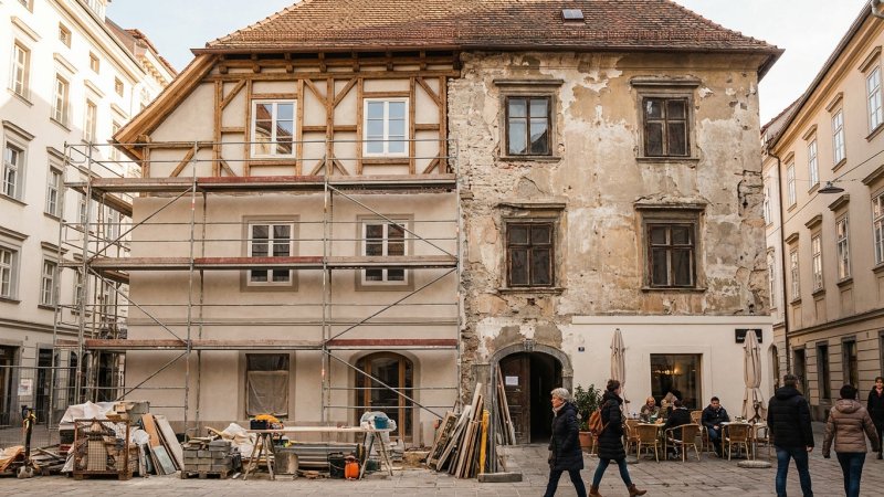 Aufwertung von Wohnraum in Österreichs Städten: Folgen für Mieter und Eigentümer
