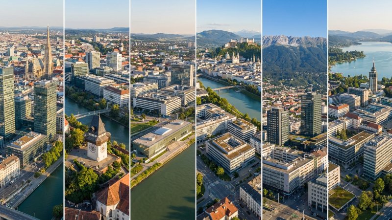 In welchen Städten finde ich die meisten passenden Jobs in Österreich?