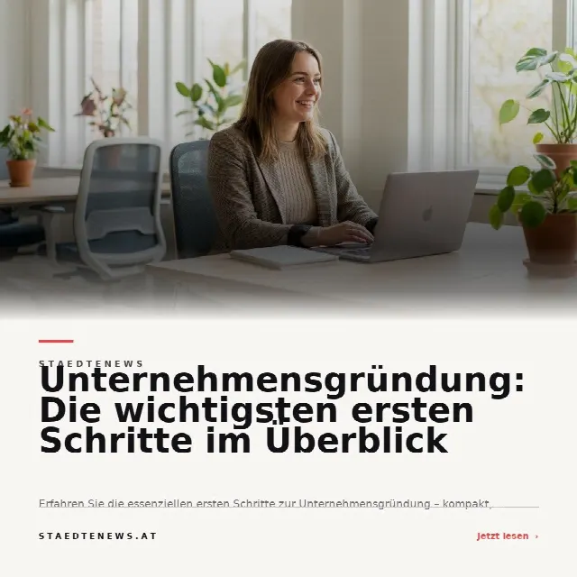 Share-Card fuer Unternehmensgründung: Die wichtigsten ersten Schritte im Überblick