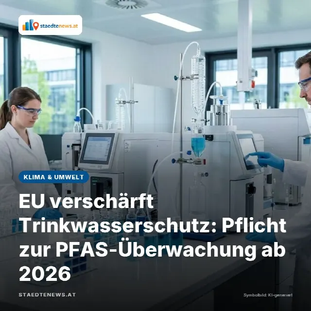 Share-Card fuer EU verschärft Trinkwasserschutz: Pflicht zur PFAS-Überwachung ab 2026