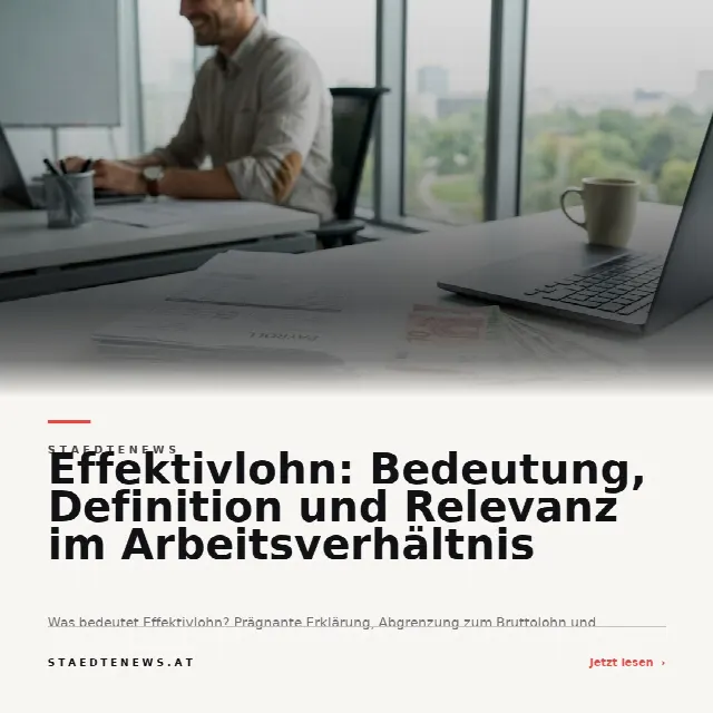 Share-Card fuer Effektivlohn: Bedeutung, Definition und Relevanz im Arbeitsverhältnis