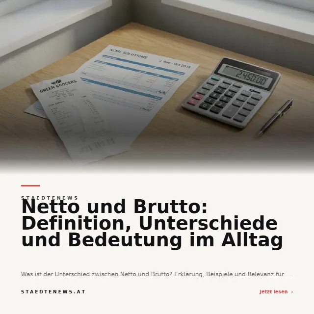 Share-Card fuer Netto und Brutto: Definition, Unterschiede und Bedeutung im Alltag