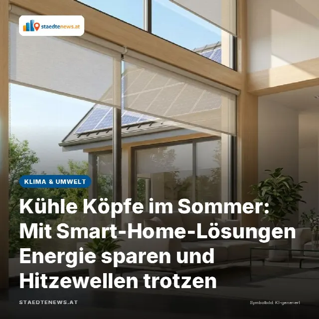 Share-Card fuer Kühle Köpfe im Sommer: Mit Smart-Home-Lösungen Energie sparen und Hitzewellen trotzen