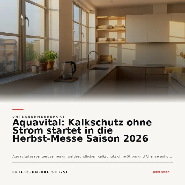 Share-Card fuer Aquavital bringt stromlosen Kalkschutz auf die Messe-Bühne 2026