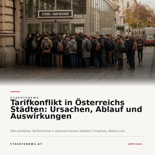 Share-Card fuer Tarifkonflikt in Österreichs Städten: Ursachen, Ablauf und Auswirkungen
