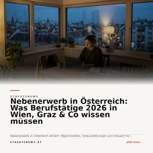 Share-Card fuer Nebenerwerb in Österreich: Was Berufstätige 2026 in Wien, Graz & Co wissen müssen