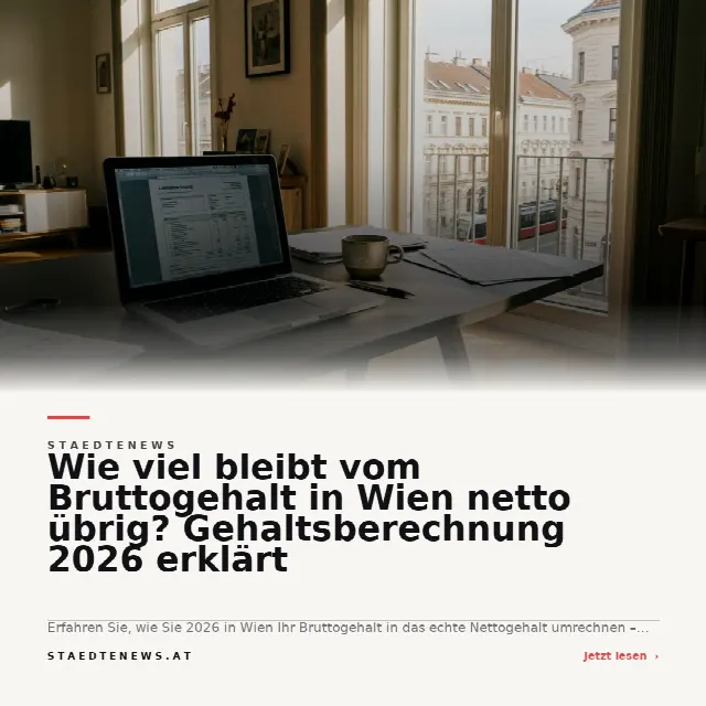 Share-Card fuer Wie viel bleibt vom Bruttogehalt in Wien netto übrig? Gehaltsberechnung 2026 erklärt
