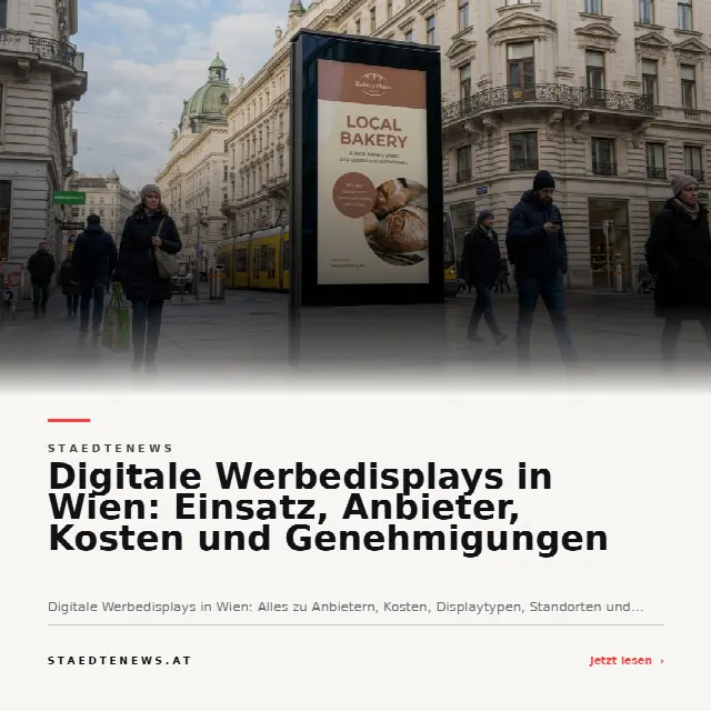 Share-Card fuer Digitale Werbedisplays in Wien: Einsatz, Anbieter, Kosten und Genehmigungen