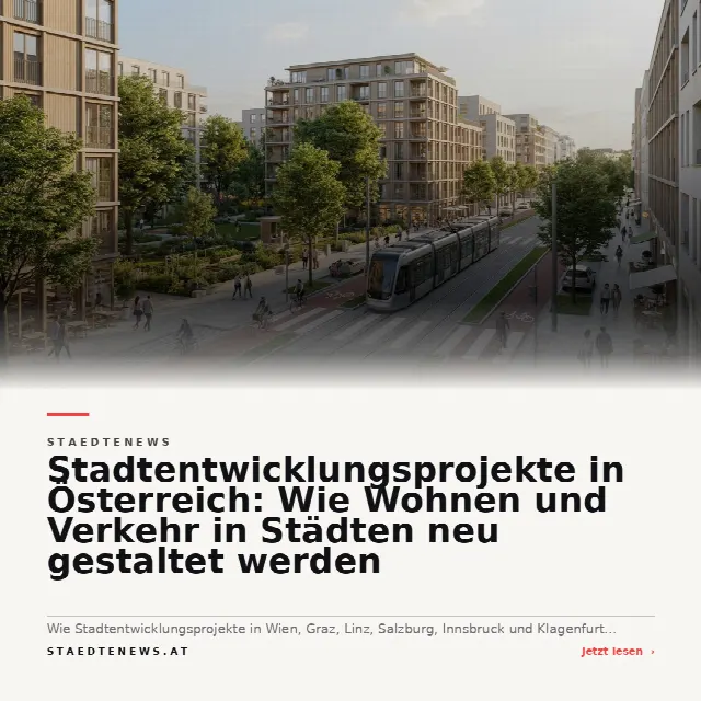 Share-Card fuer Stadtentwicklungsprojekte in Österreich: Wie Wohnen und Verkehr in Städten neu gestaltet werden