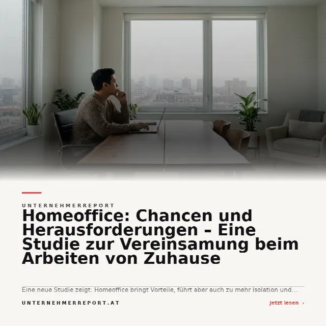 Share-Card fuer Homeoffice im Fokus: Wie Remote-Arbeit die soziale Isolation beeinflusst